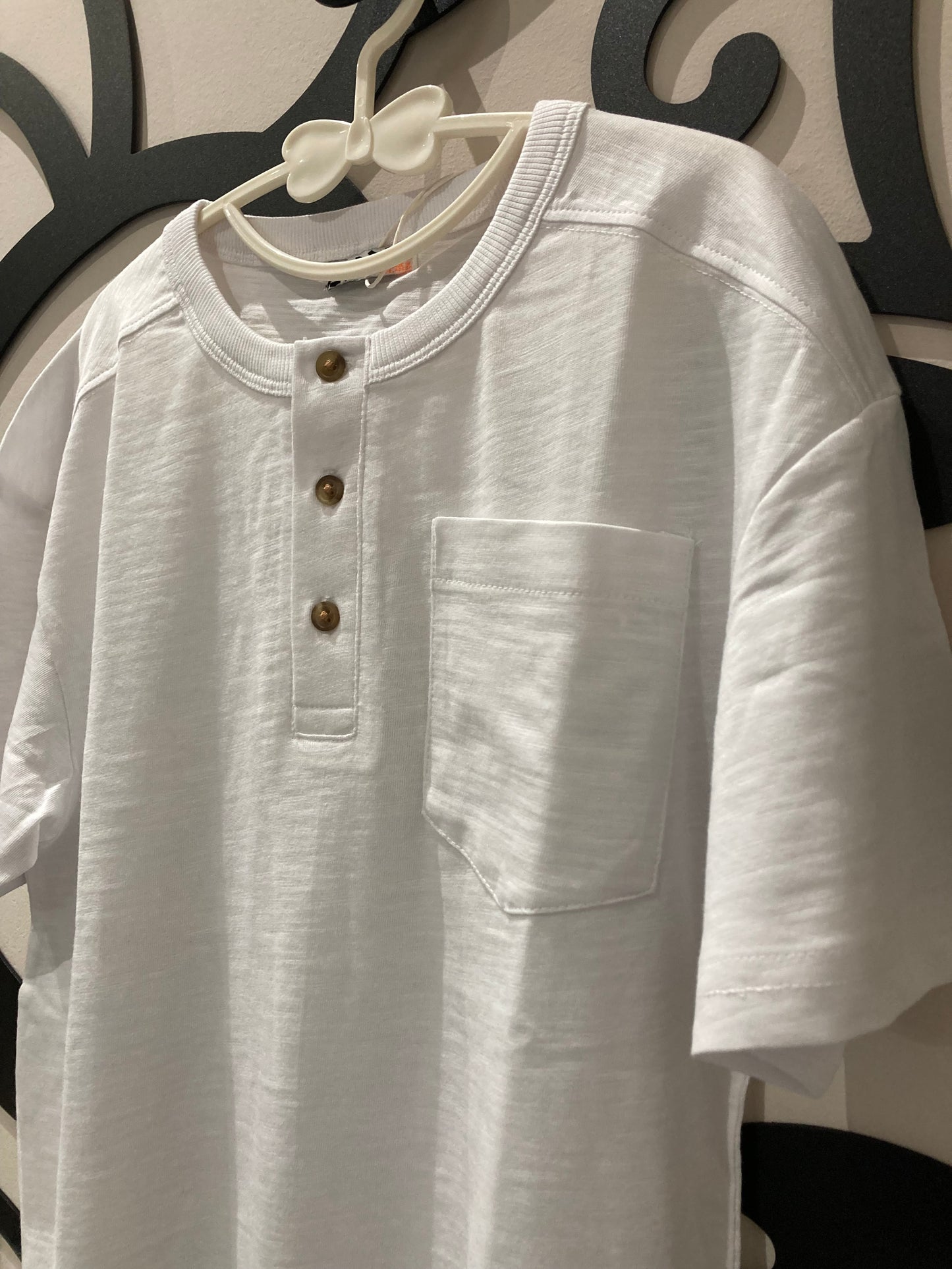 Maglia maniche corte serafino