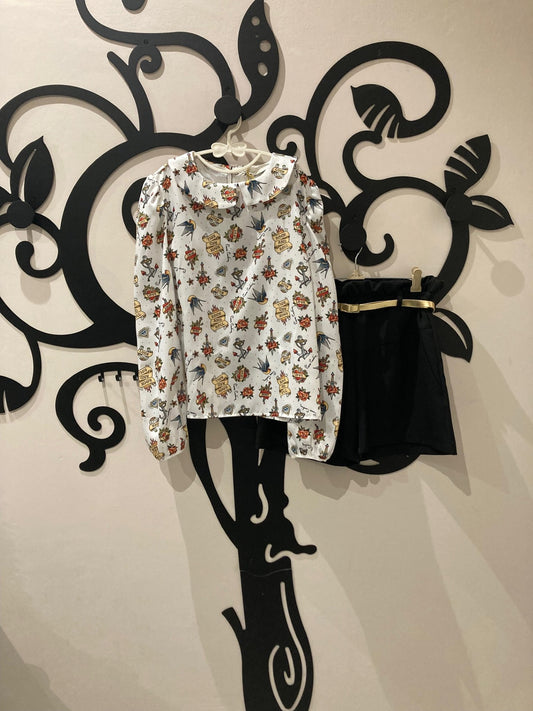 Completo camicia e pantaloncino