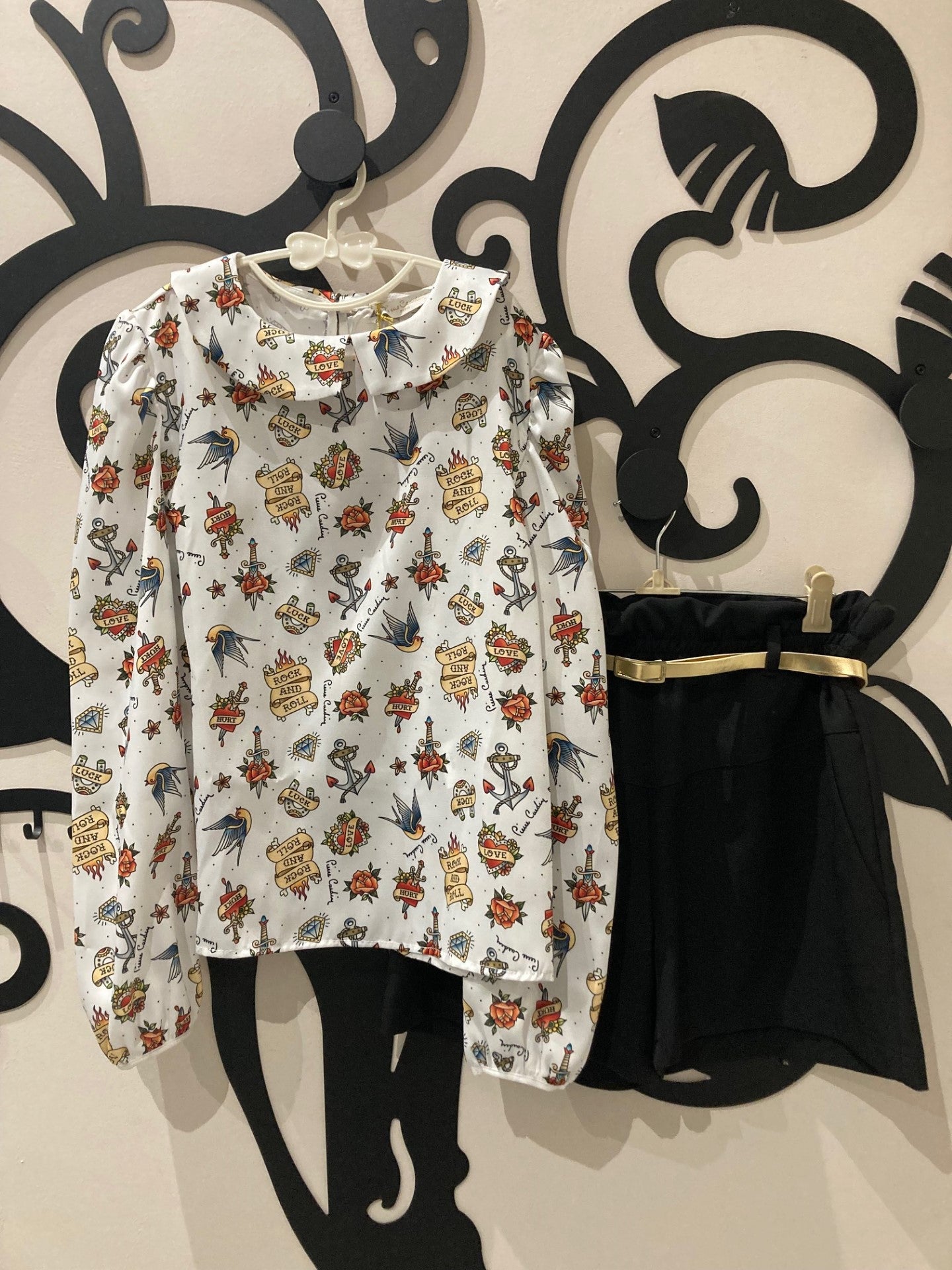 Completo camicia e pantaloncino